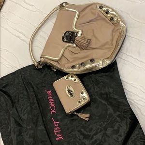 Betsy Johnson bag and wallet